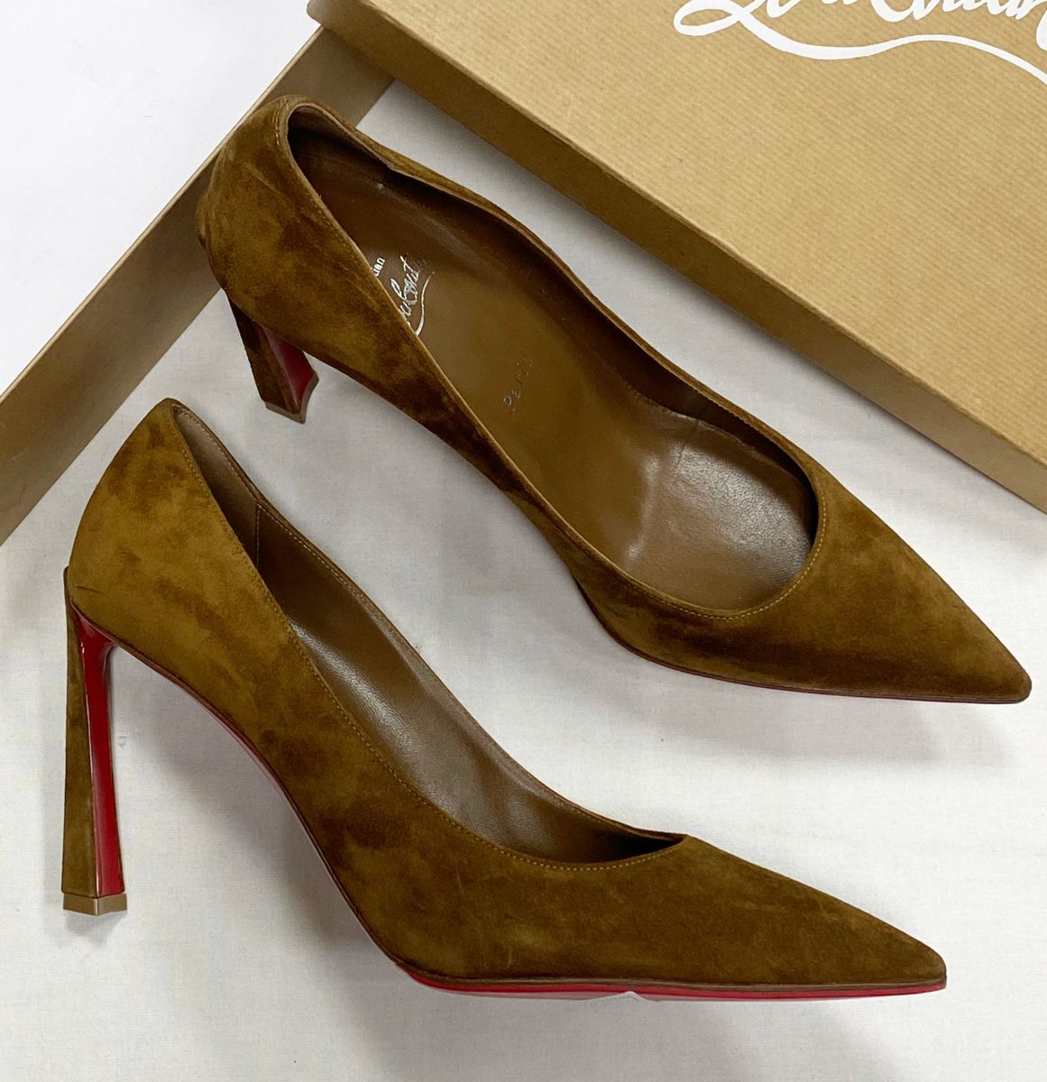 Туфли /замша/ Louboutin размер 41 цена 31 310 руб 
