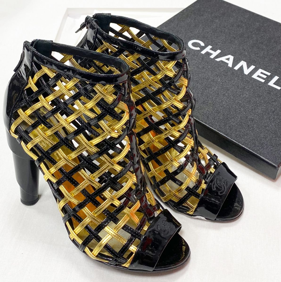 Босоножки Chanel размер 39 цена 23 483 руб 