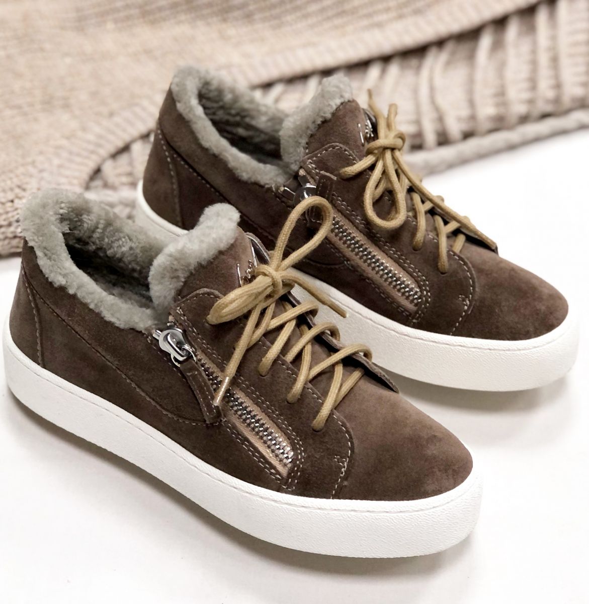 Кеды /меху/ Giuseppe Zanotti размер 37 цена 23 483 руб