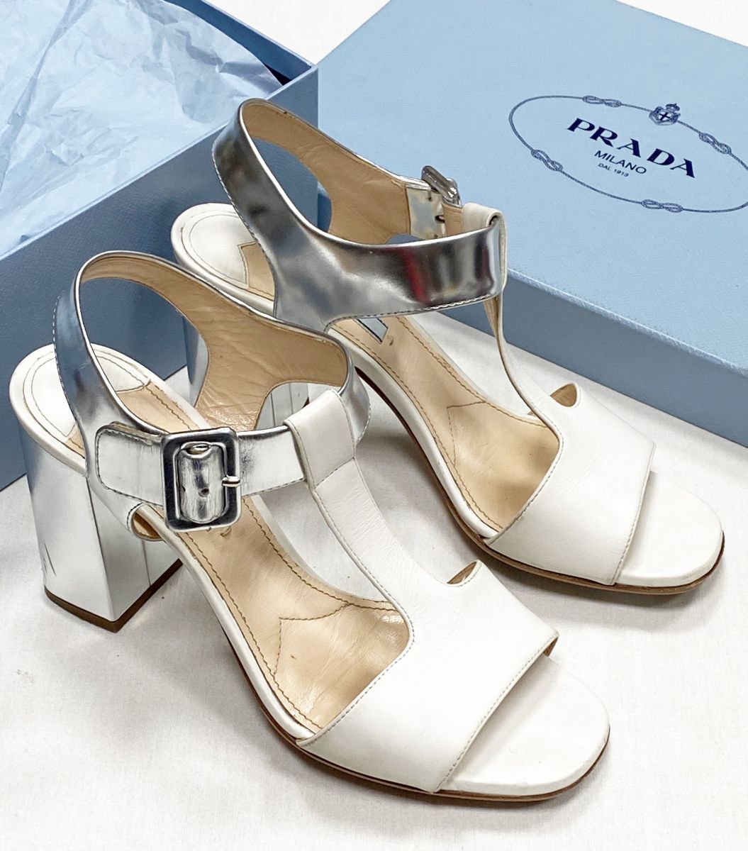 Босоножки Prada размер 38.5 цена 4 697 руб
