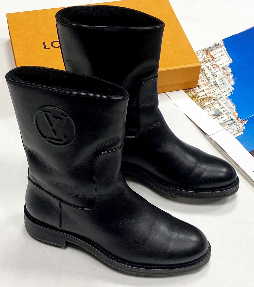 Ботинки/ на меху/ Louis Vuitton размер 36.5 цена 23 483 руб
