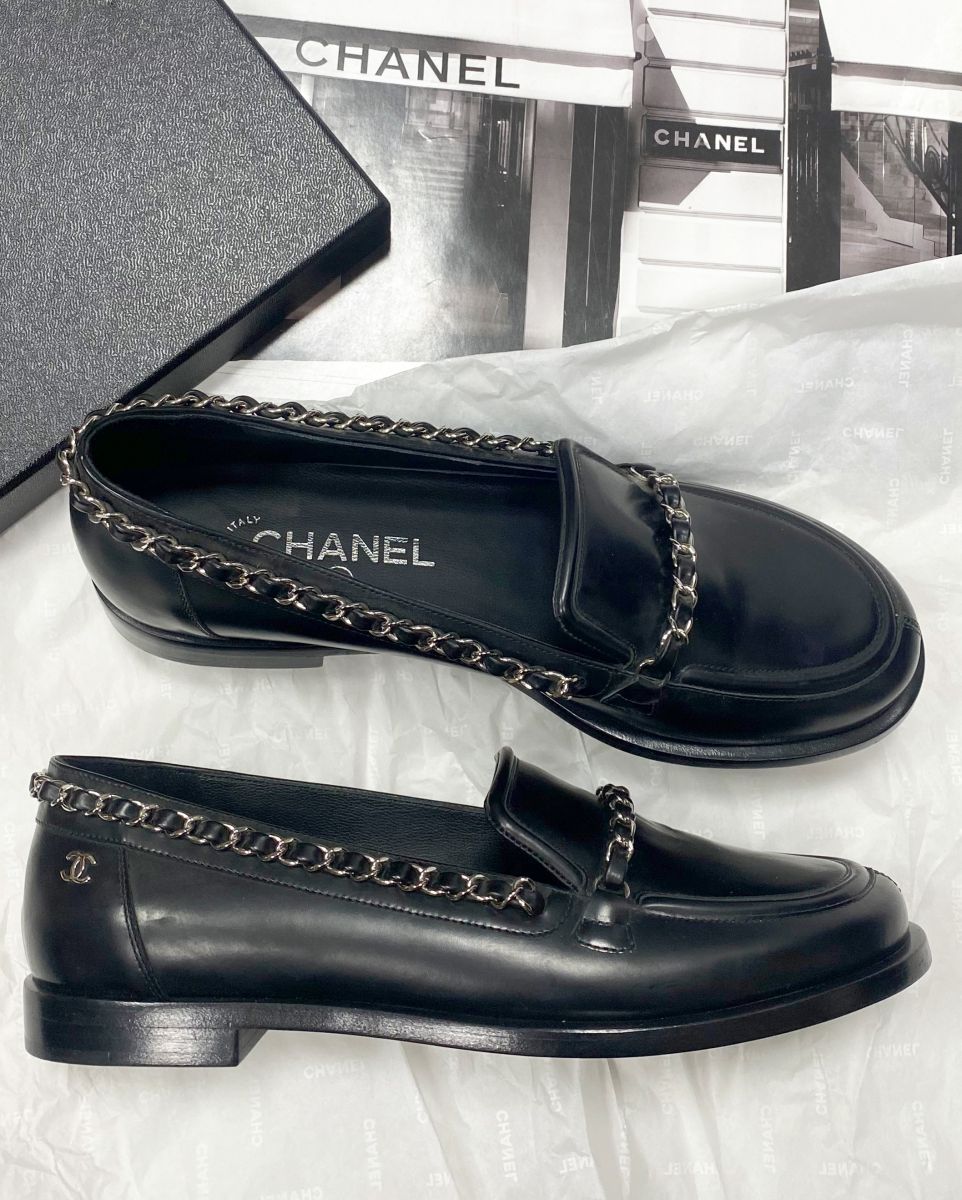Лоферы Chanel размер 38 цена 31 310 руб / новые /