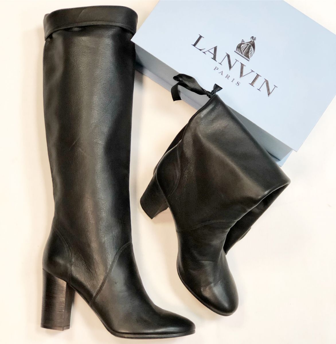 Сапоги Lanvin размер 38.5 цена 10 770 руб 