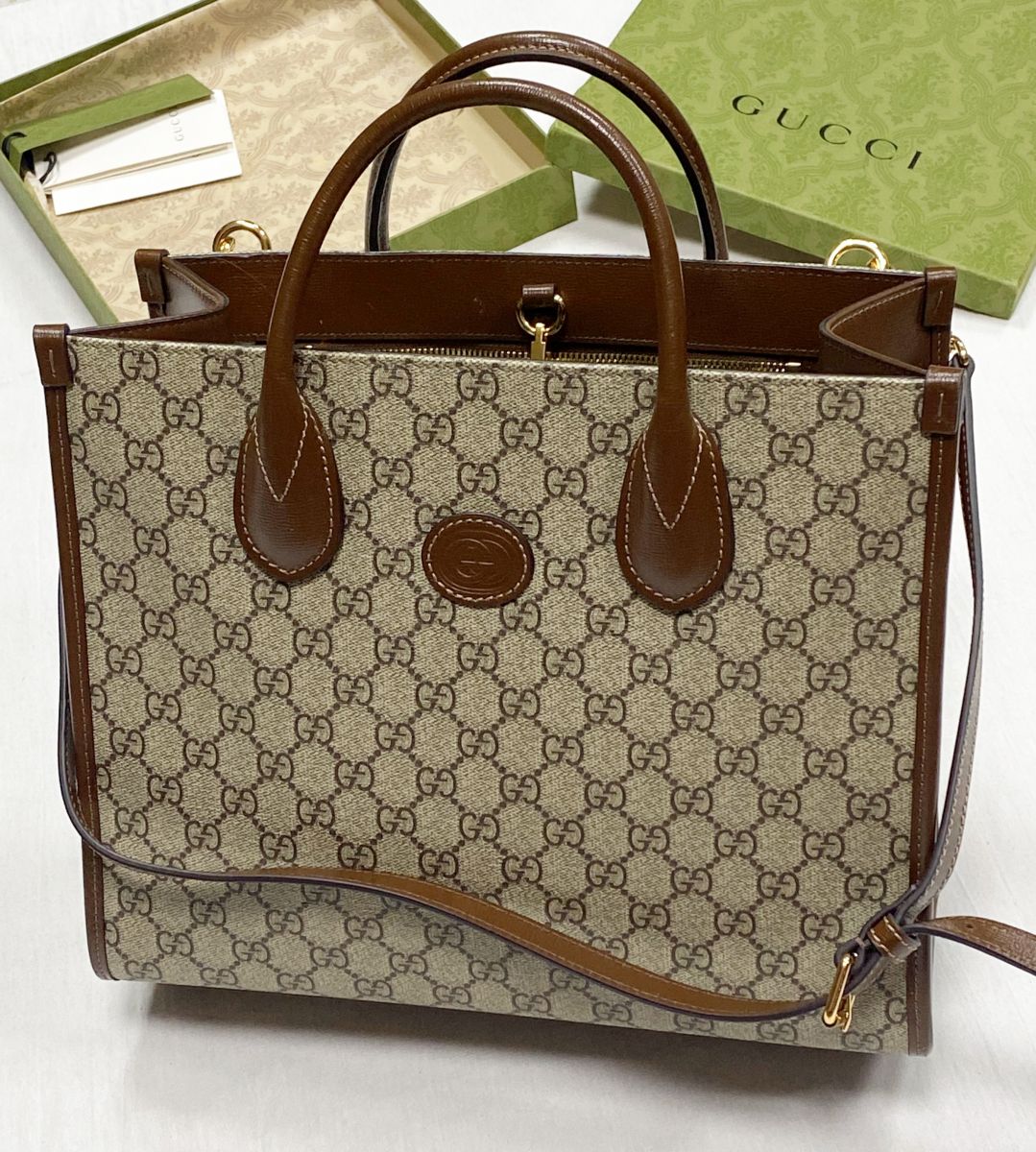 Сумка Gucci размер 30/25 цена 93 930 руб