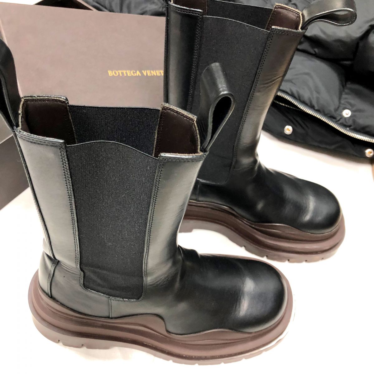 Ботинки BOTTEGA VENETA размер 37.1/2 цена 10 959 руб 