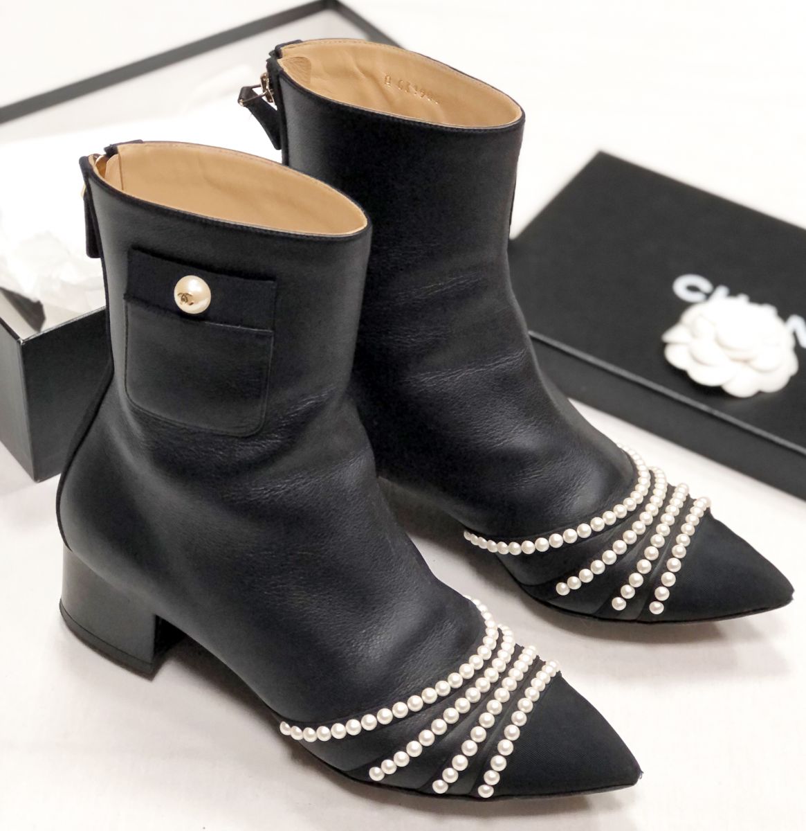 Ботильоны Chanel размер 38 цена 46 965 руб