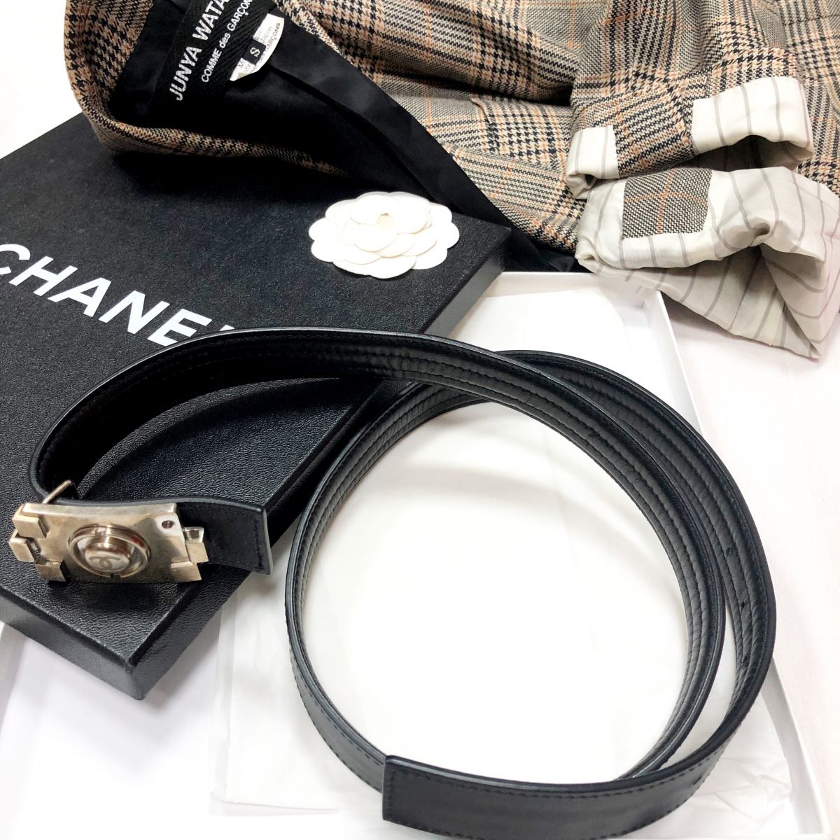 Ремень Chanel размер 95x38 цена 23 483 руб