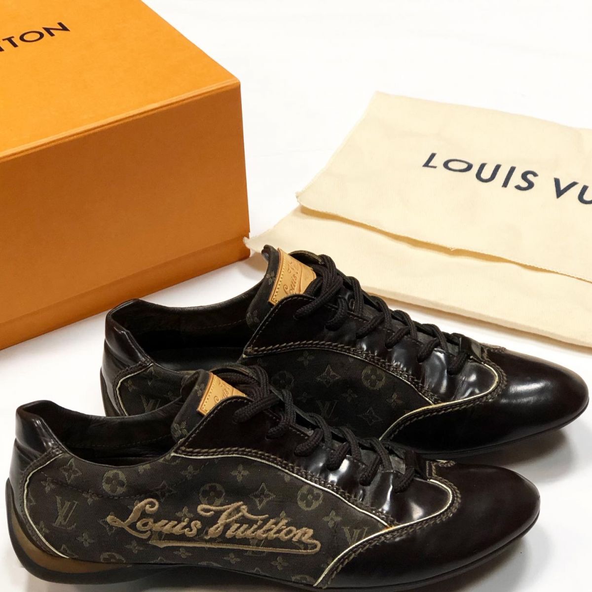 Кроссовки Louis Vuitton размер 36.5 цена 7 693 руб 