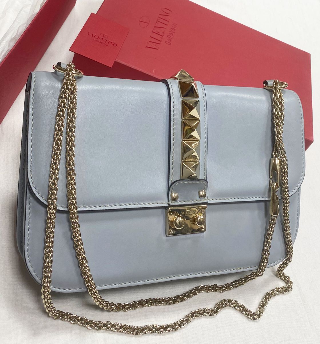 Сумка Valentino размер 25/17 цена 31 310 руб