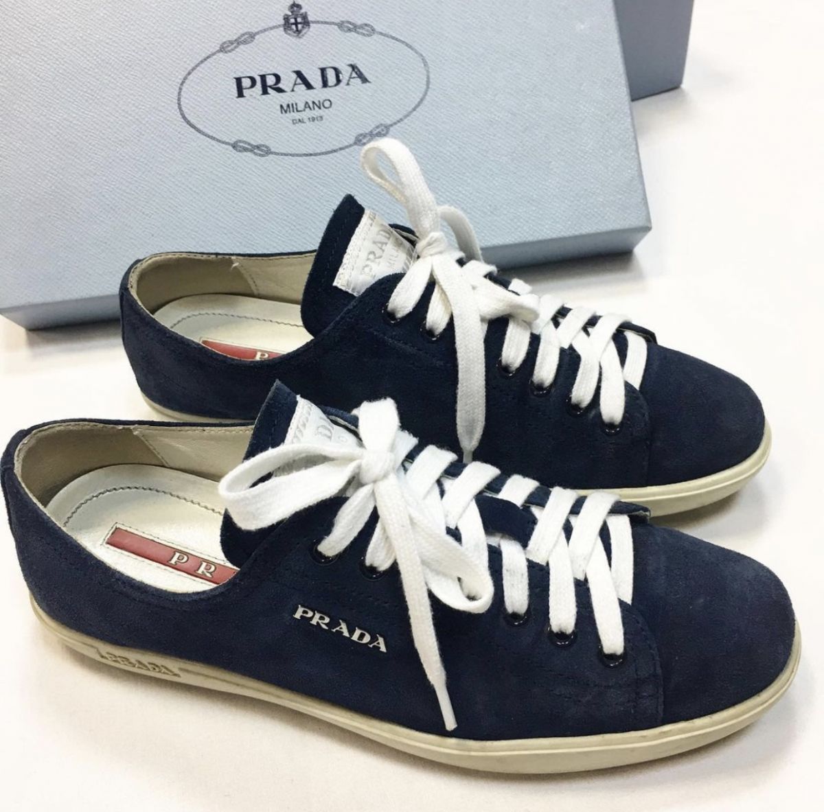 кеды Prada размер 37 цена 7 693 руб 