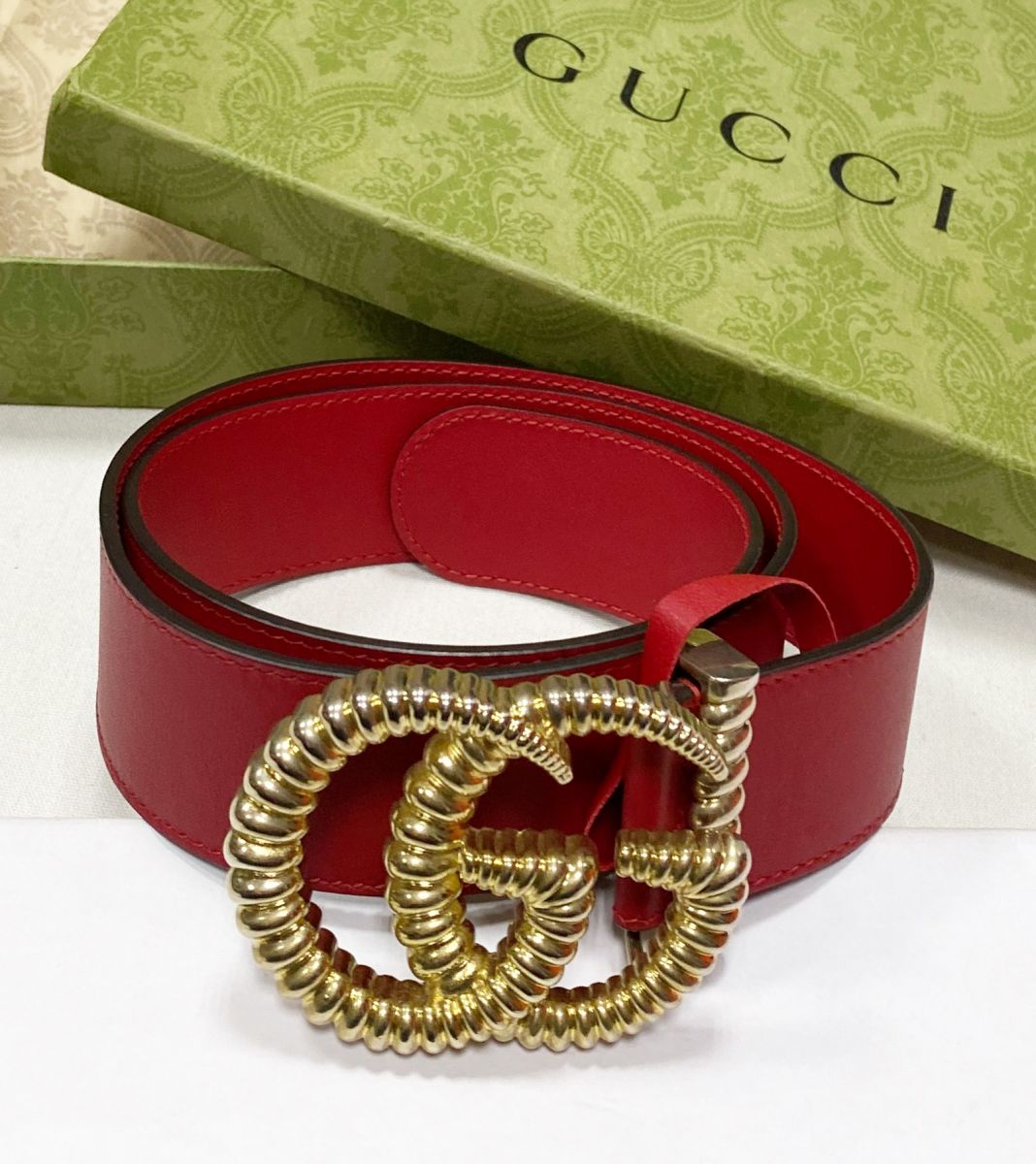 Ремень Gucci размер 80/32 цена 15 655 руб