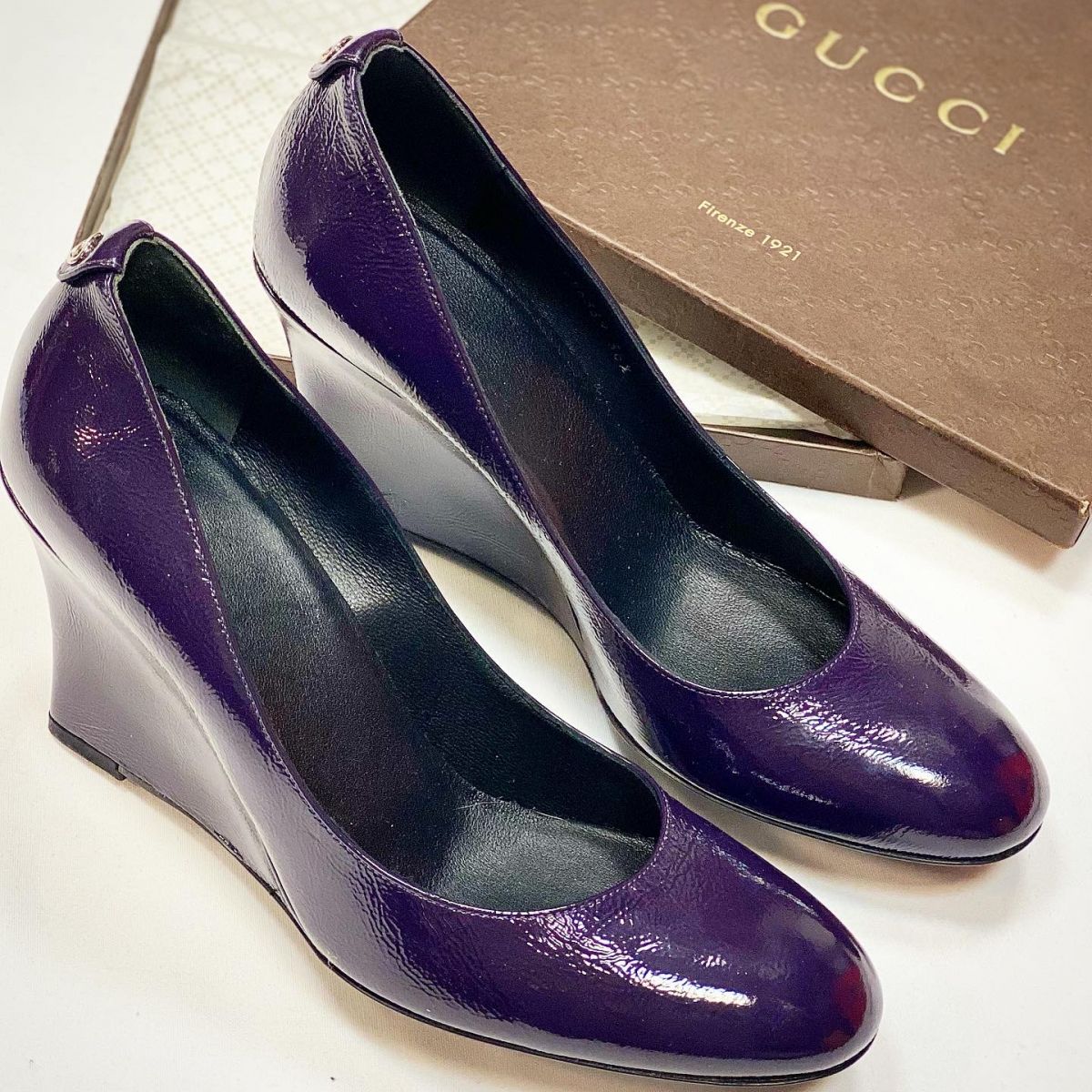 Туфли Gucci размер 38.5 цена 7 693 руб / новые / 