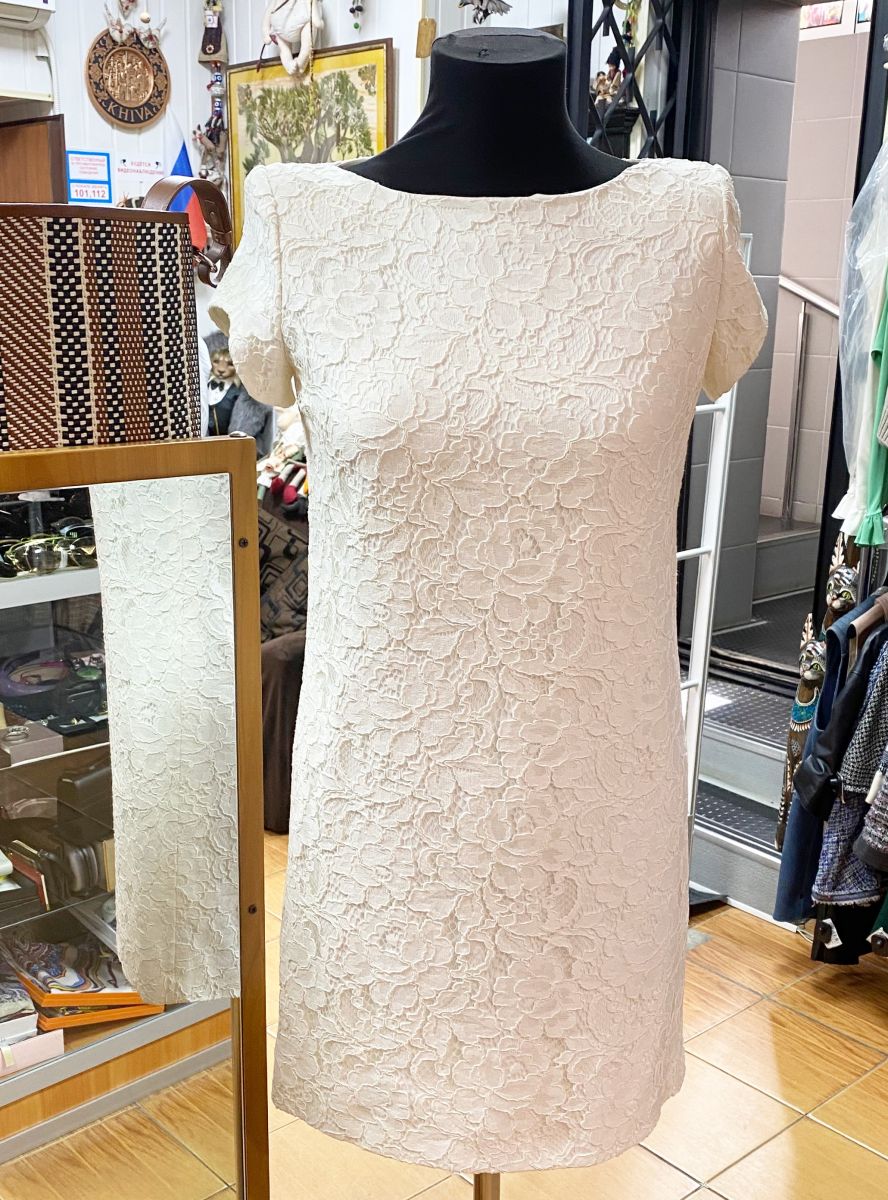 Платье/ ажур/ Saint Laurent размер 36 цена 23 483 руб