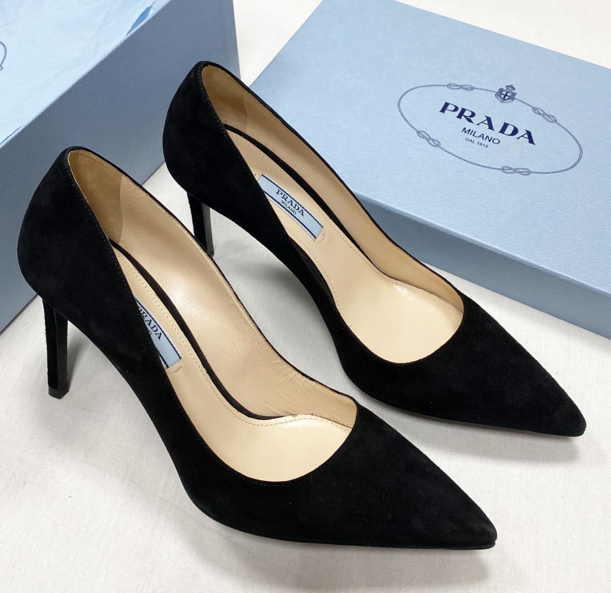 Туфли Prada размер 37.5 цена 15 655 руб