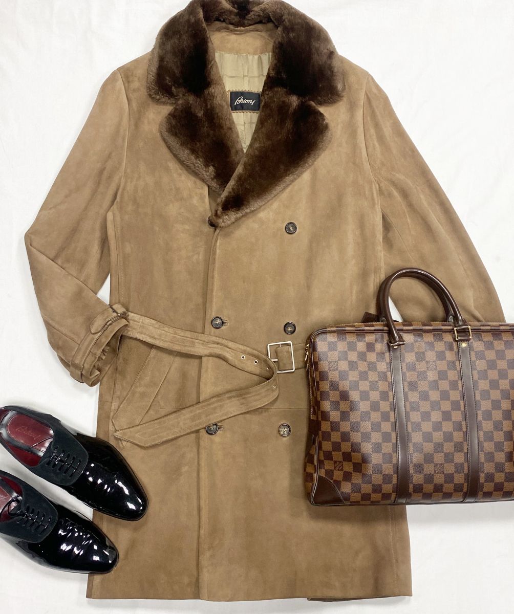 #mechtamen Дубленка Brioni размер 56 цена 156 550 руб
Ботинки Brioni размер 43 цена 23 483 руб
Сумка Louis Vuitton 