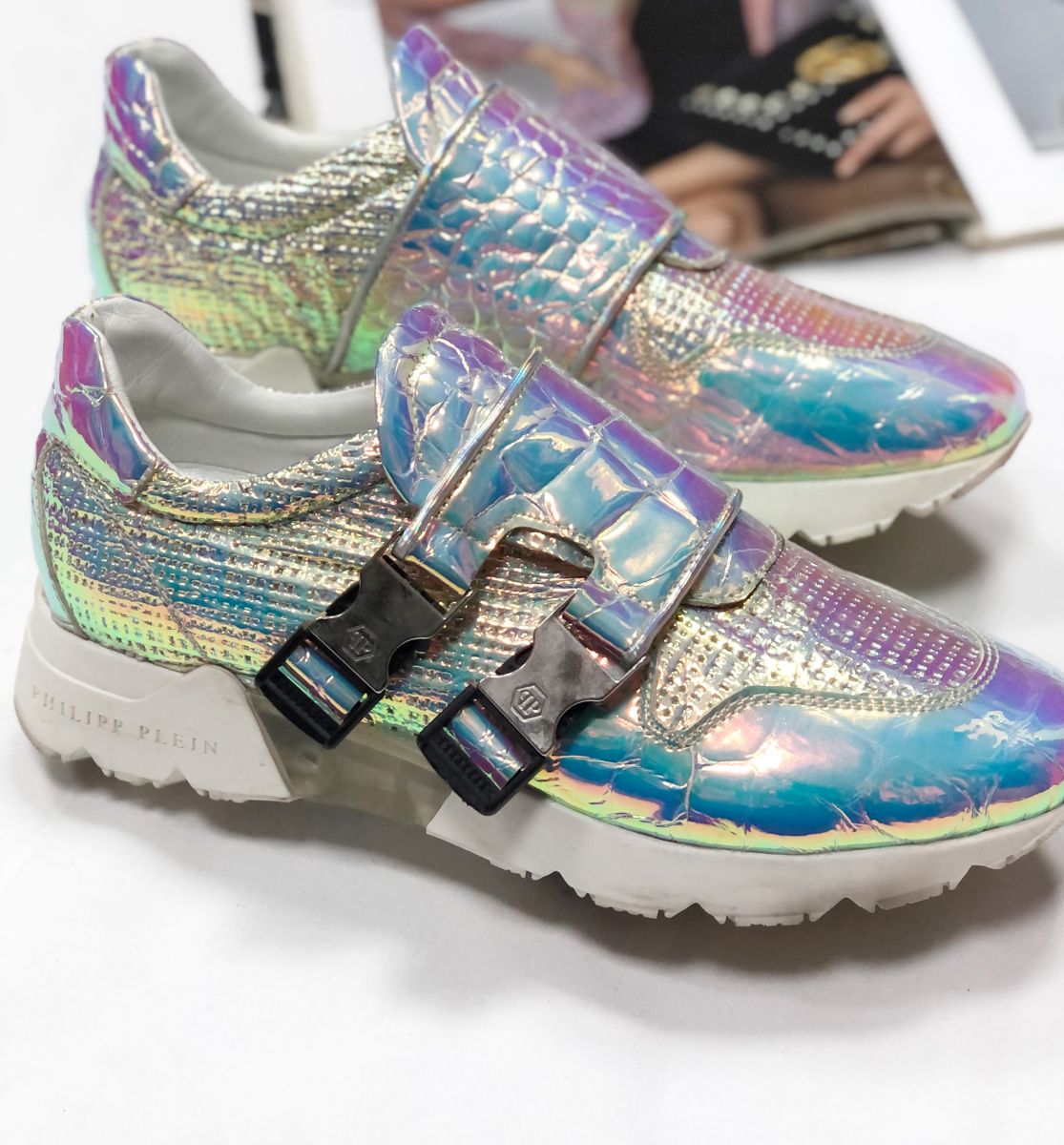 Кроссовки PHILIPP PLEIN размер 41 цена 15 385 руб 