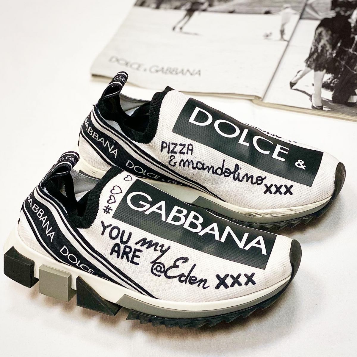 Кеды Dolce Gabbana размер 38 цена 18 463 руб 