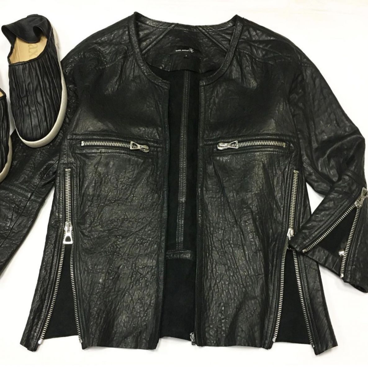 Куртка /косуха/кожа/ Isabel Marant размер 2 цена 18 462 руб