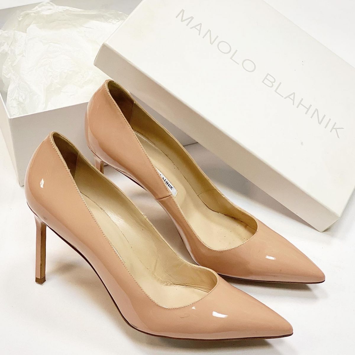 Туфли Manolo Blahnik размер 41.5 цена 10 770 руб 