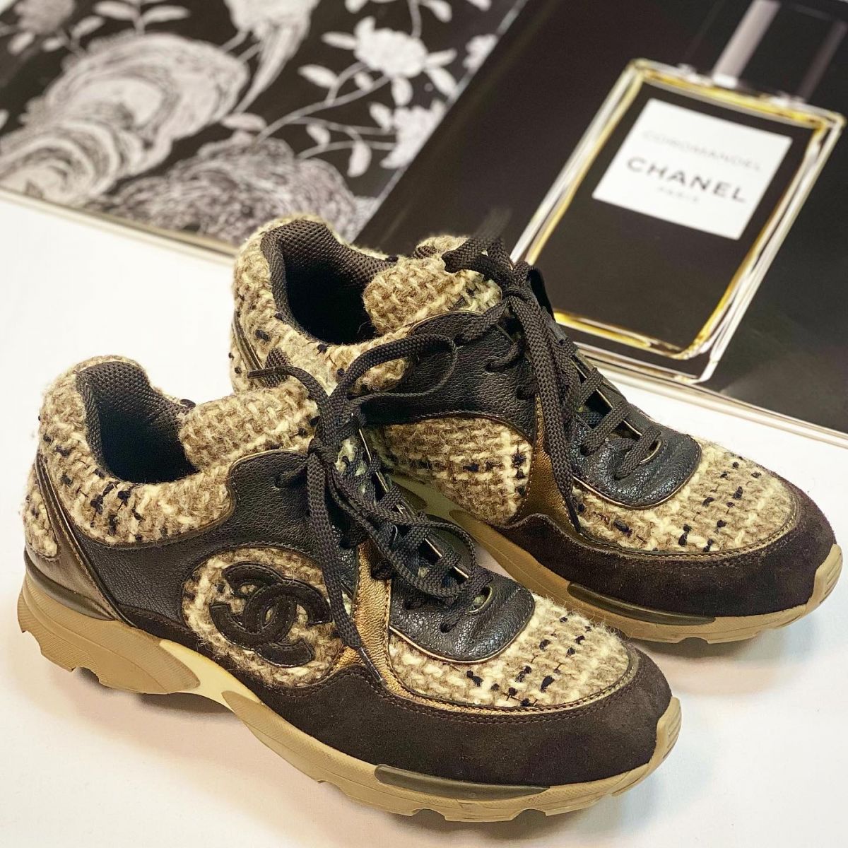 Кроссовки Chanel размер 40 цена 30 770 руб 