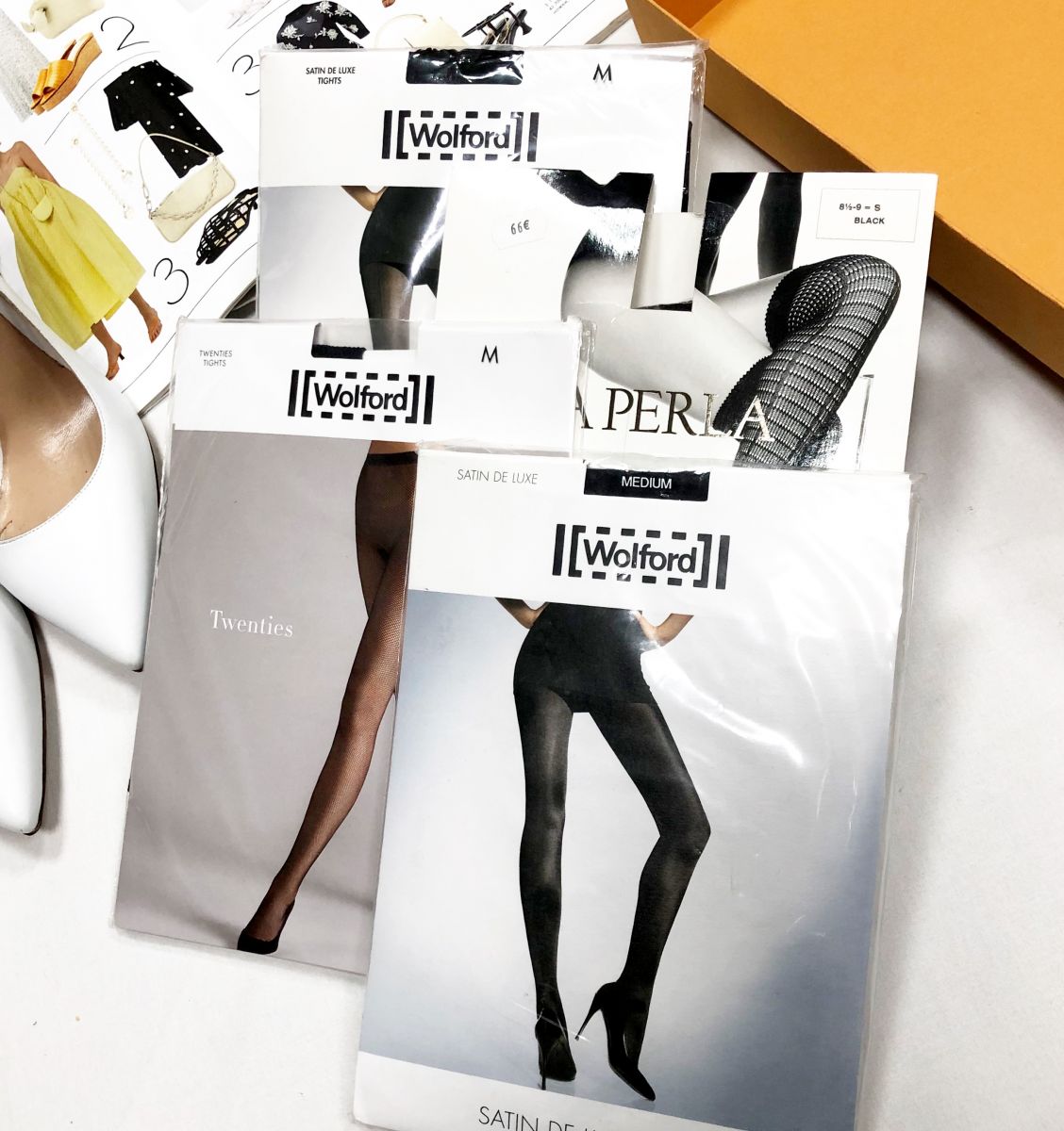 Колготки Wolford / La Perla цена по 1 252 руб