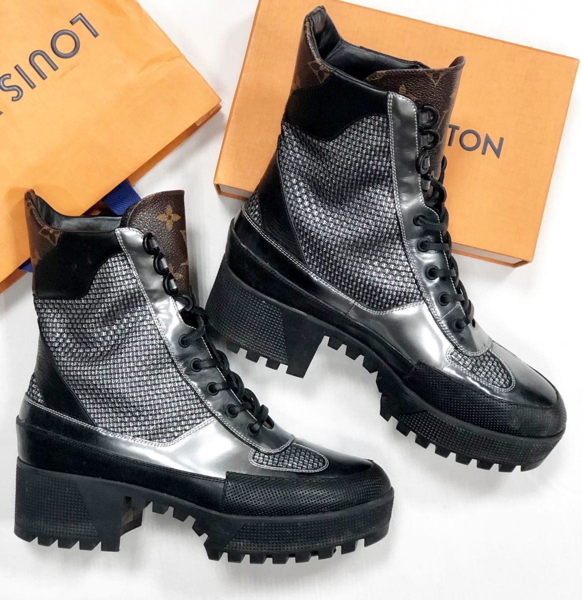 Ботинки Louis Vuitton размер 39 цена 23 078 руб 