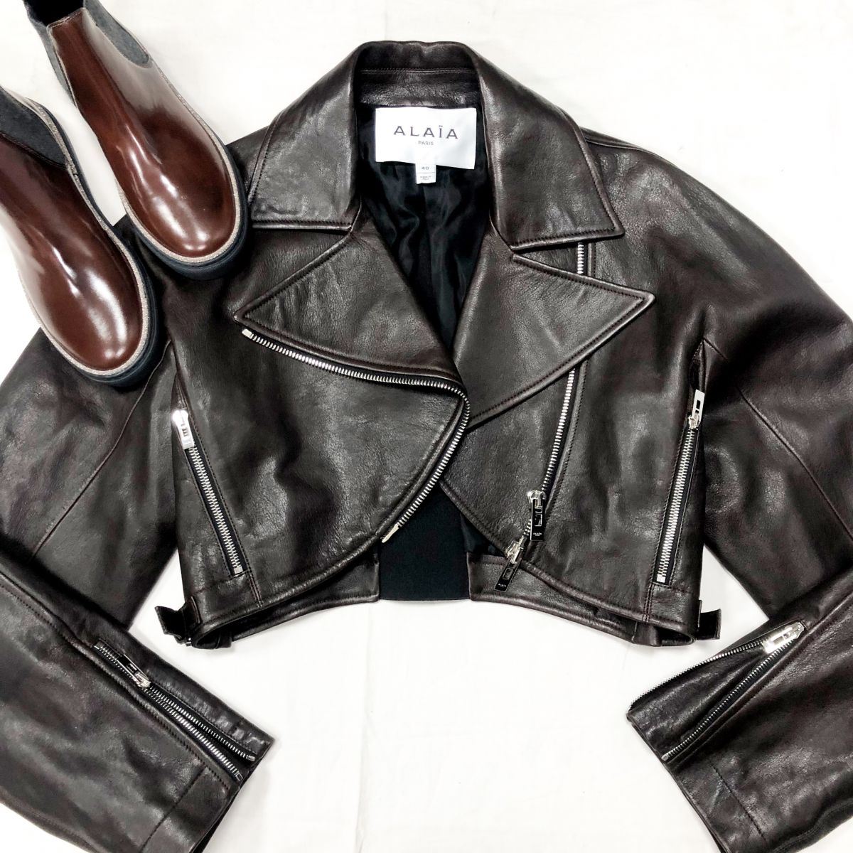 Куртка ALAÏA размер 40 цена 109 959 руб