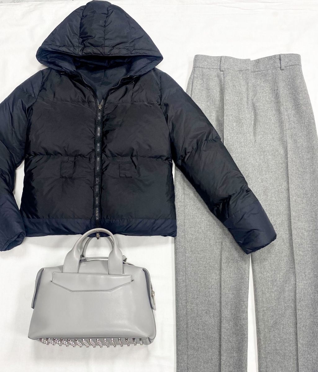 Брюки Celine размер 44 цена 15 655 руб
Пуховик Jil Sander размер S цена 12 524 руб
Сумка Alexander Wang 