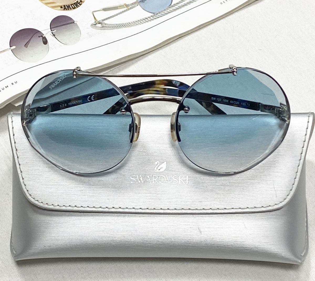 Очки Swarovski цена 7 828 руб
