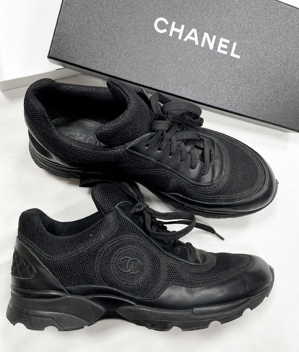 Кроссовки Chanel размер 37.5 цена 31 310 руб