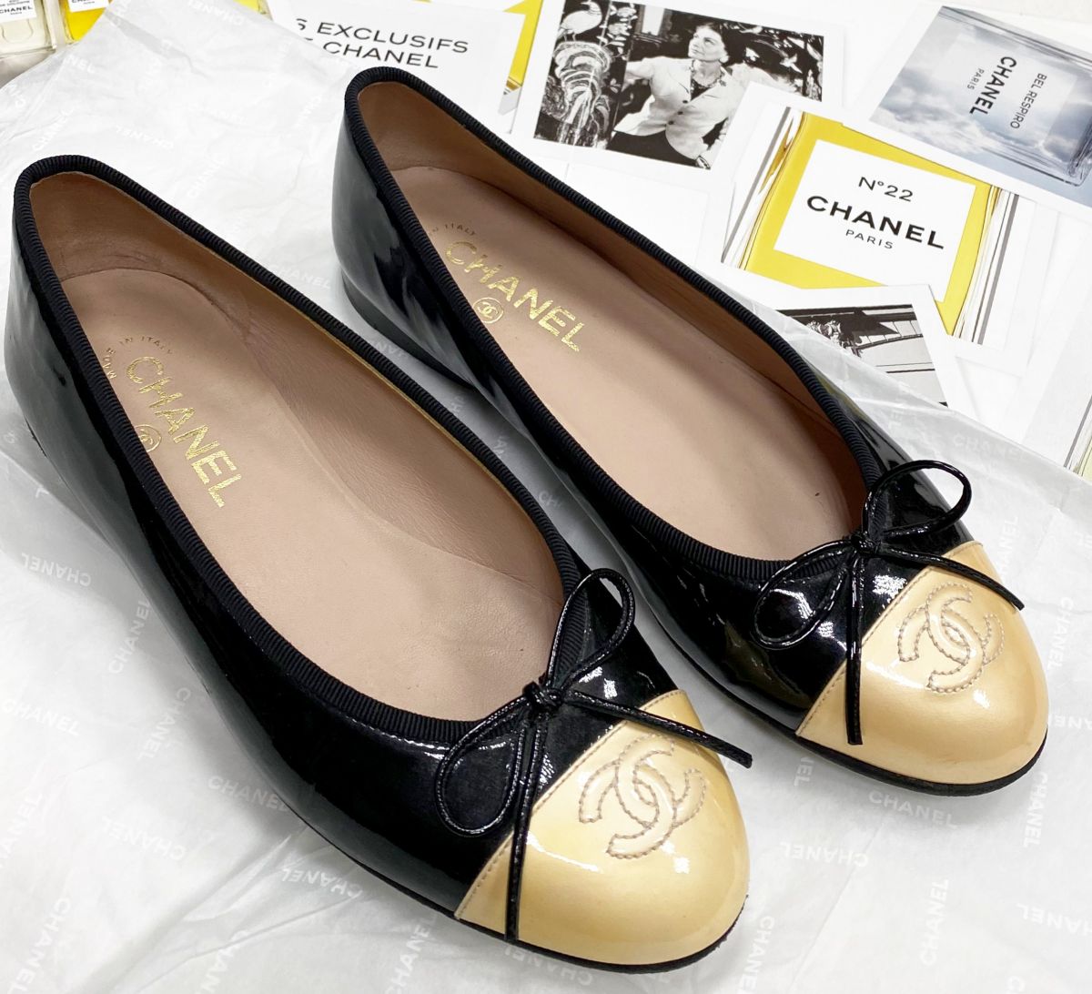 Балетки Chanel размер 38 цена 31 310 руб