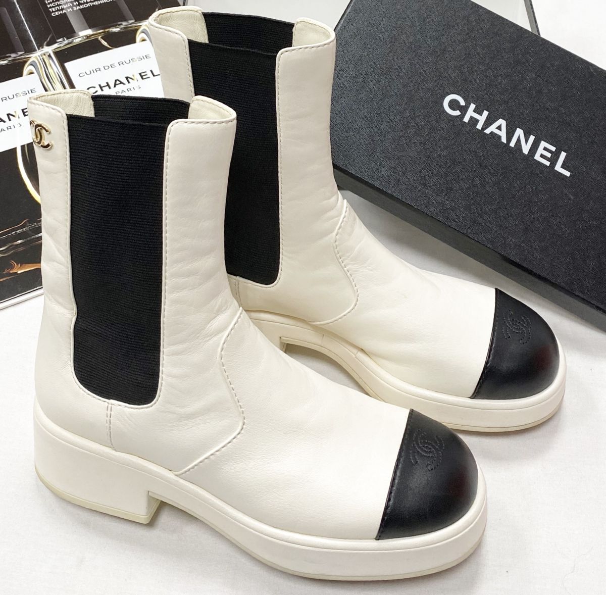 Ботинки Chanel размер 39 цена 93 930 руб