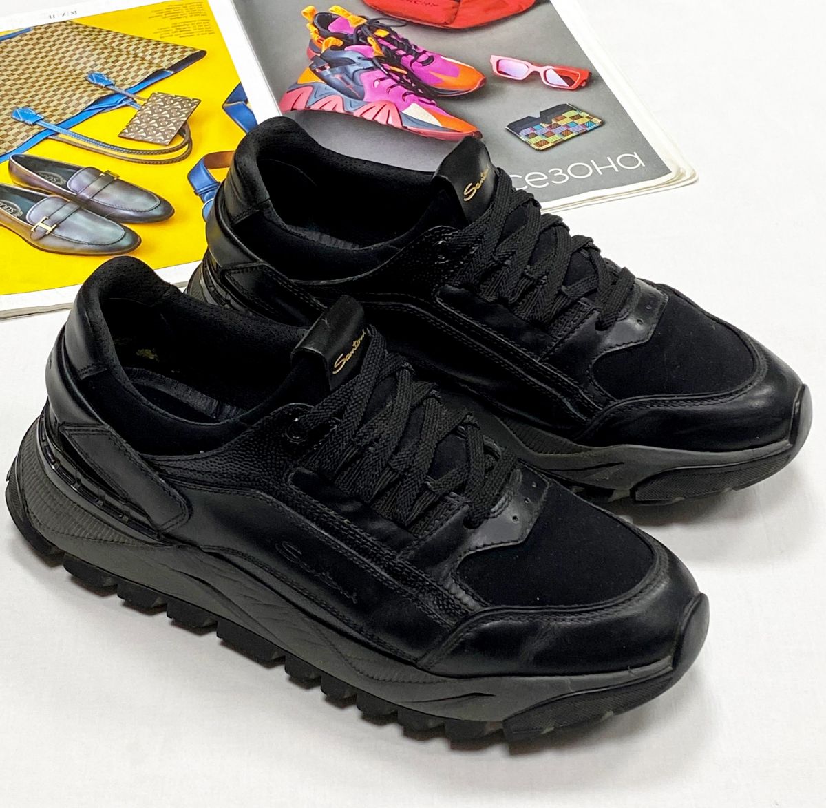 #mechtamen Кроссовки Santoni размер 44 цена 15 655 руб
