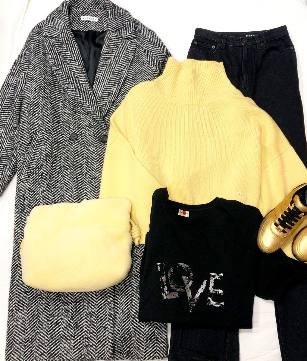 Свитер /кашемир/ Celine размер M цена 31 310 руб Футболка SAINT LAURENT размер S цена 7 828 руб Джинсы SAINT LAURENT размер S цена 6 262 руб Кроссовки Chanel размер 38.5 цена 46 965 руб Пальто ROSSO 35