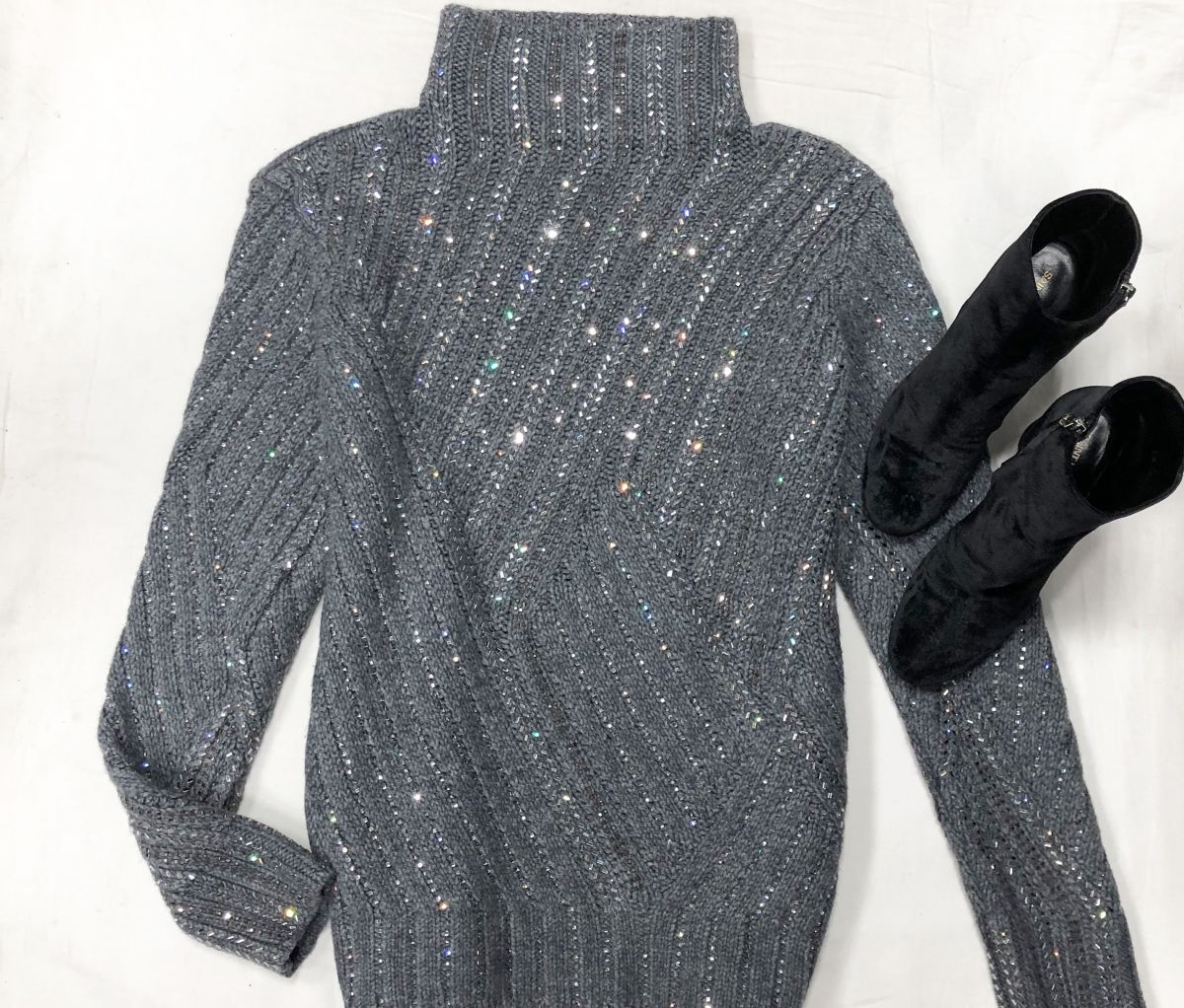 Свитер /декоративные элементы/ ERMANNO SCHERVINO размер 48 цена 23 483 руб