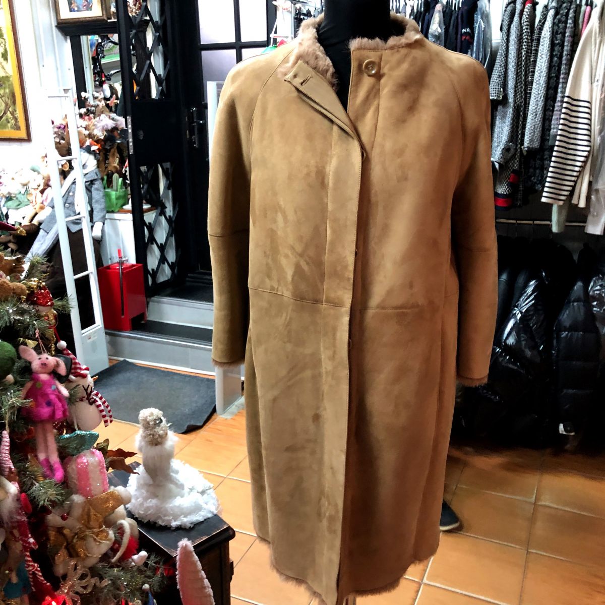 Дублёнка ERMANNO SCHERVINO размер 44 цена 62 620 руб