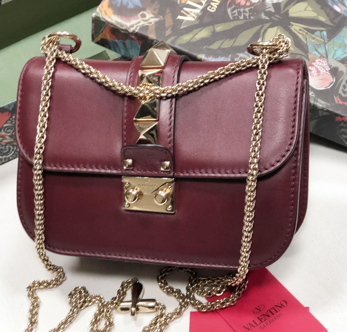 Сумка Valentino размер 21/15 цена 27 693 руб