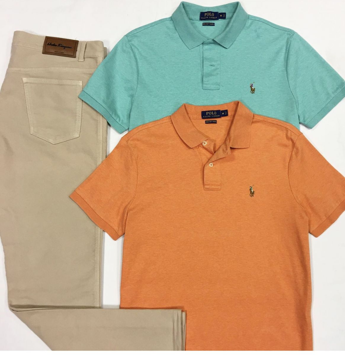 #mechtamen Polo Ralph Lauren размер М цена по 4 616 рубДжинсы Salvatore Ferragamo размер 52 цена 4 616 руб