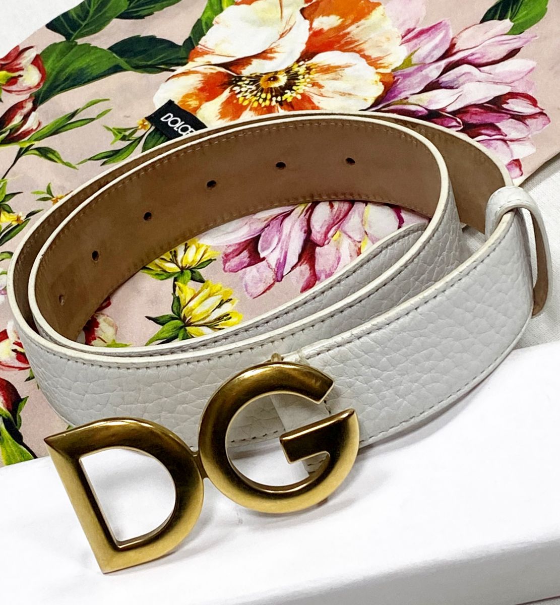 Ремень Dolce Gabbana размер 95/38 цена 15 655 руб