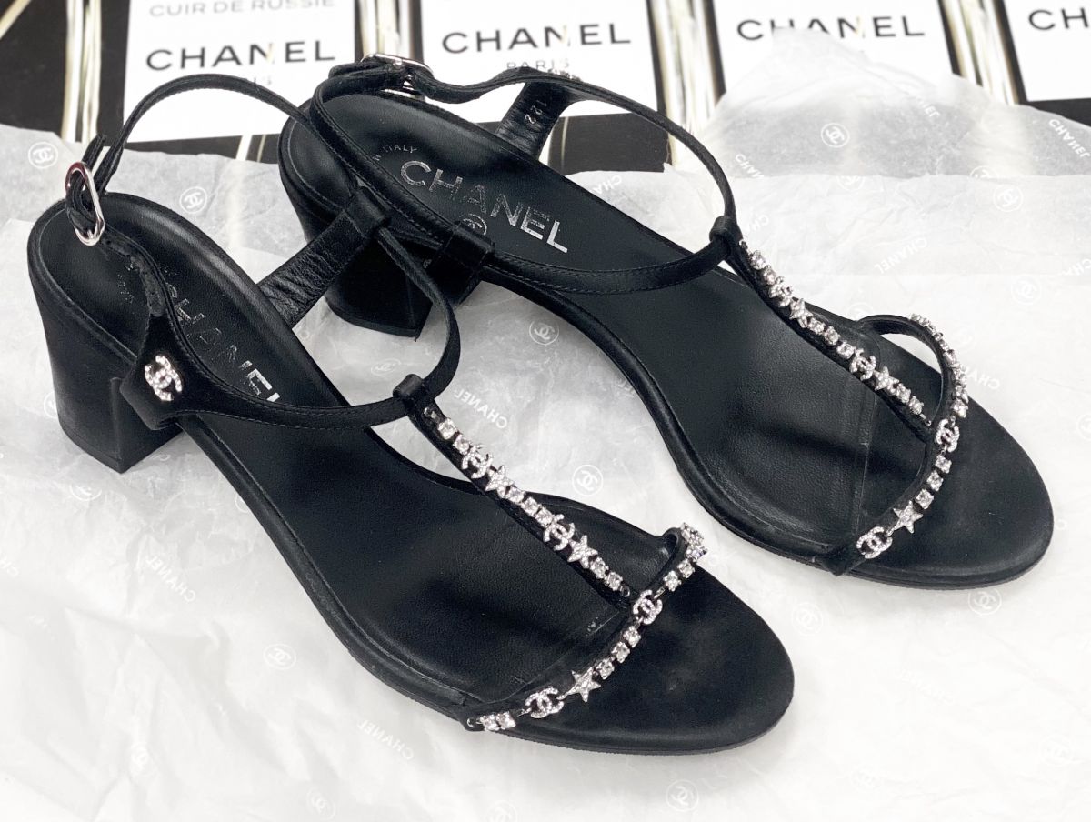 Босоножки Chanel размер 40 цена 59 489 руб 