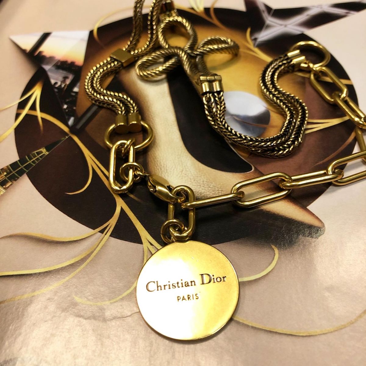 Подвеска-чокер Christian Dior цена 12 308 руб