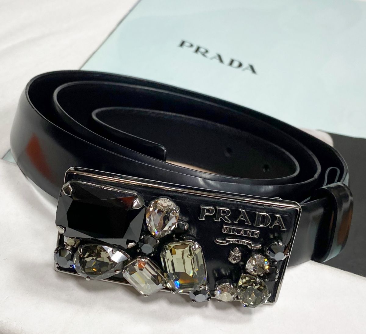 Ремень Prada размер 34/85 цена 7 828 руб