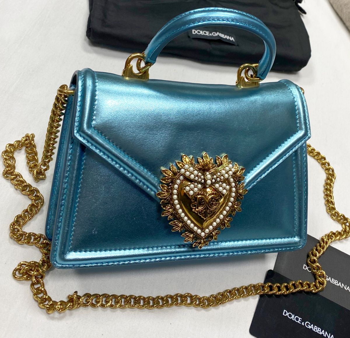 Сумка Dolce Gabbana размер 17/23 цена 62 620 руб