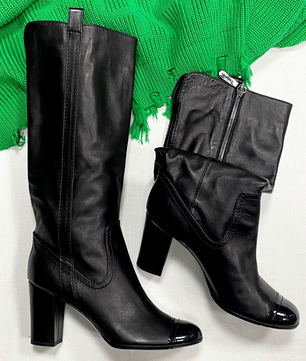 Сапоги Chanel размер 38.5 цена 31 310 руб
