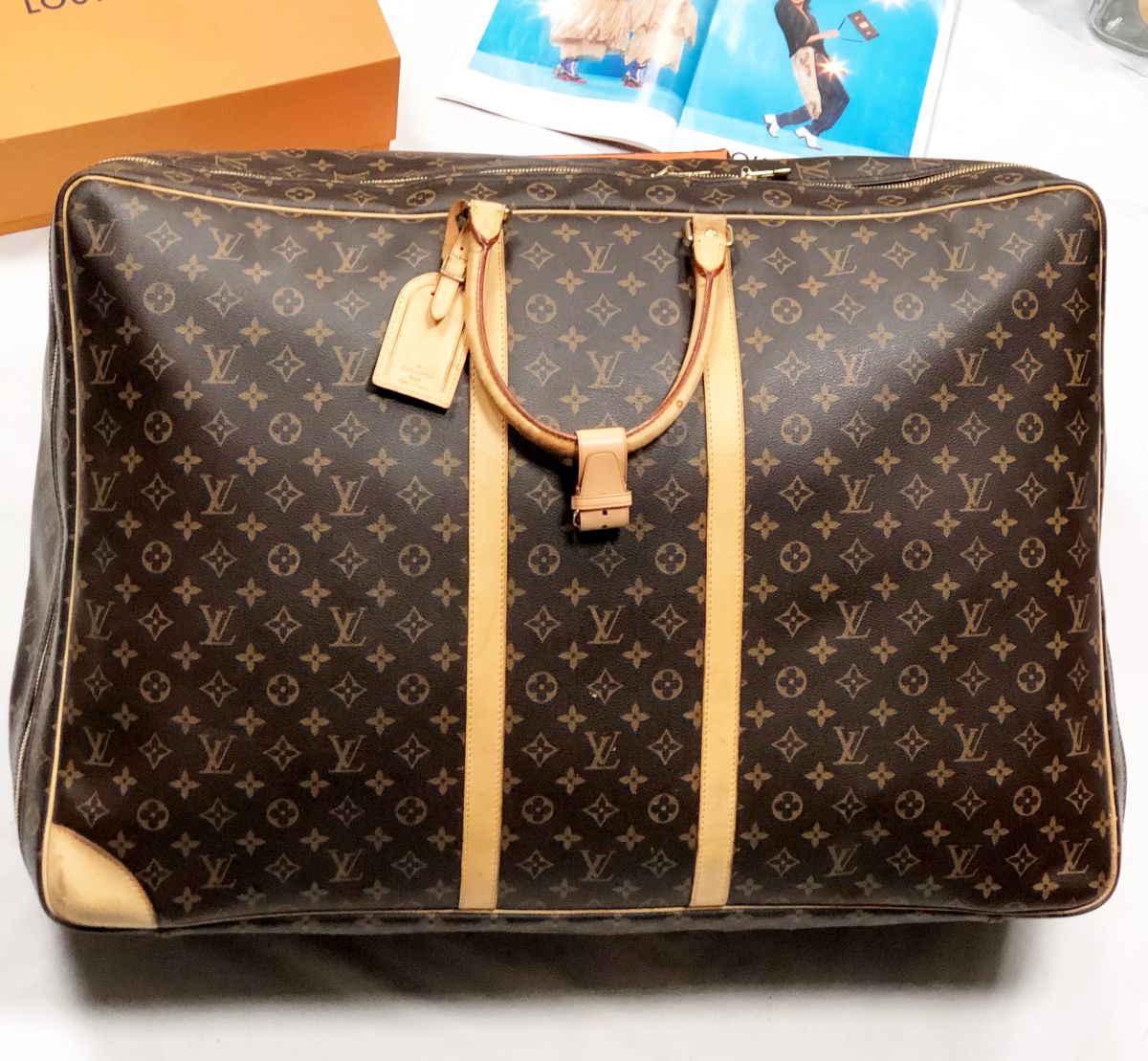 Чемодан Louis Vuitton размер 45/65 цена 61 540 руб 