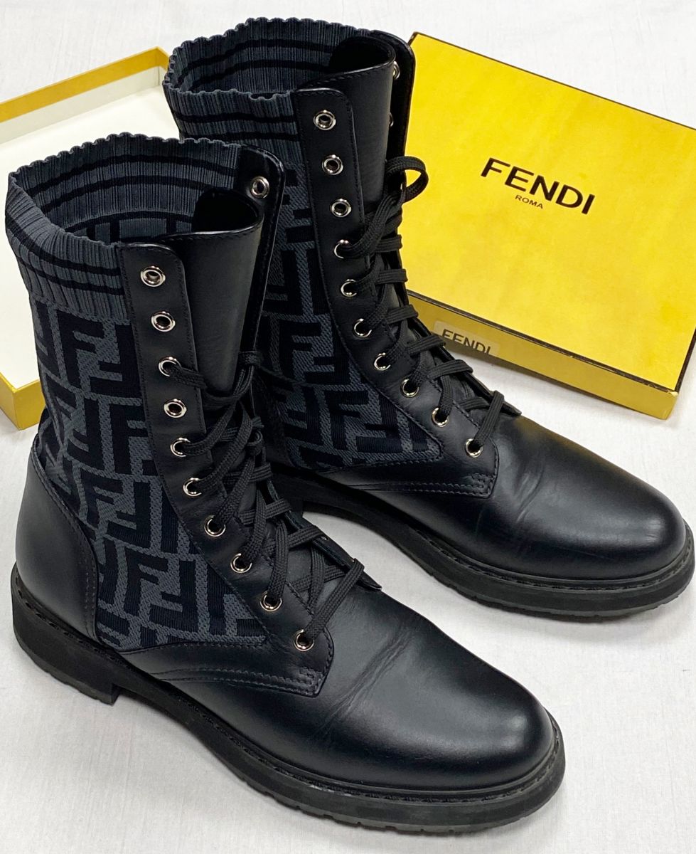 Ботинки Fendi размер 40 цена 15 655 руб