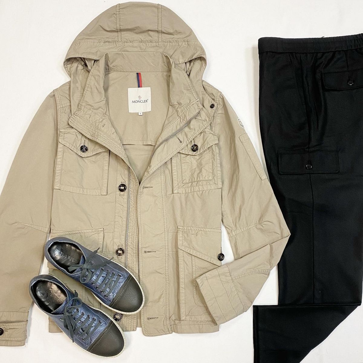 #mechtamen Ветровка Moncler размер 5 цена 10 770 рубБрюки Stefano Ricci размер 34 цена 15 385 рубКеды Lanvin размер 41 цена 10 770 руб