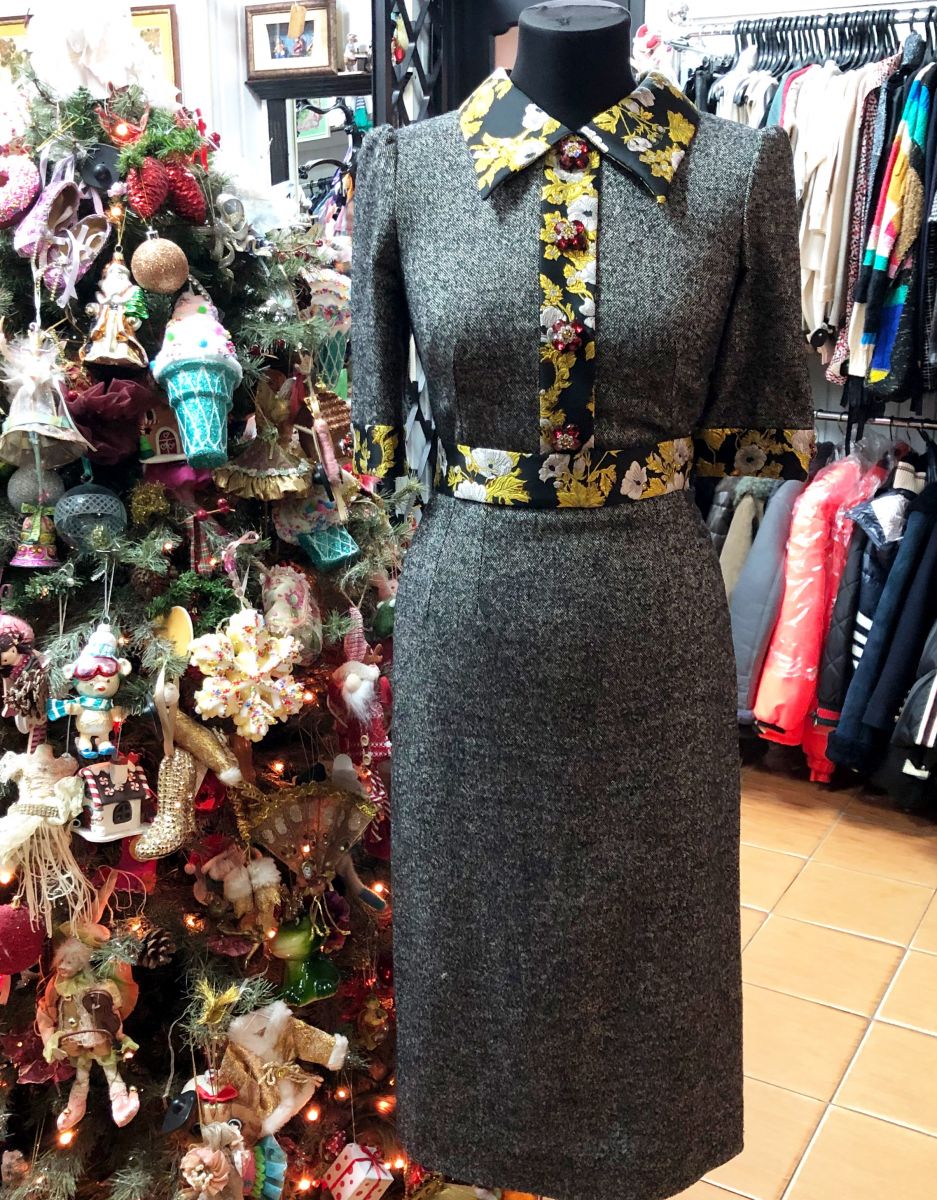 Платье/ камни/ Dolce Gabbana размер 38 цена 54 793 руб