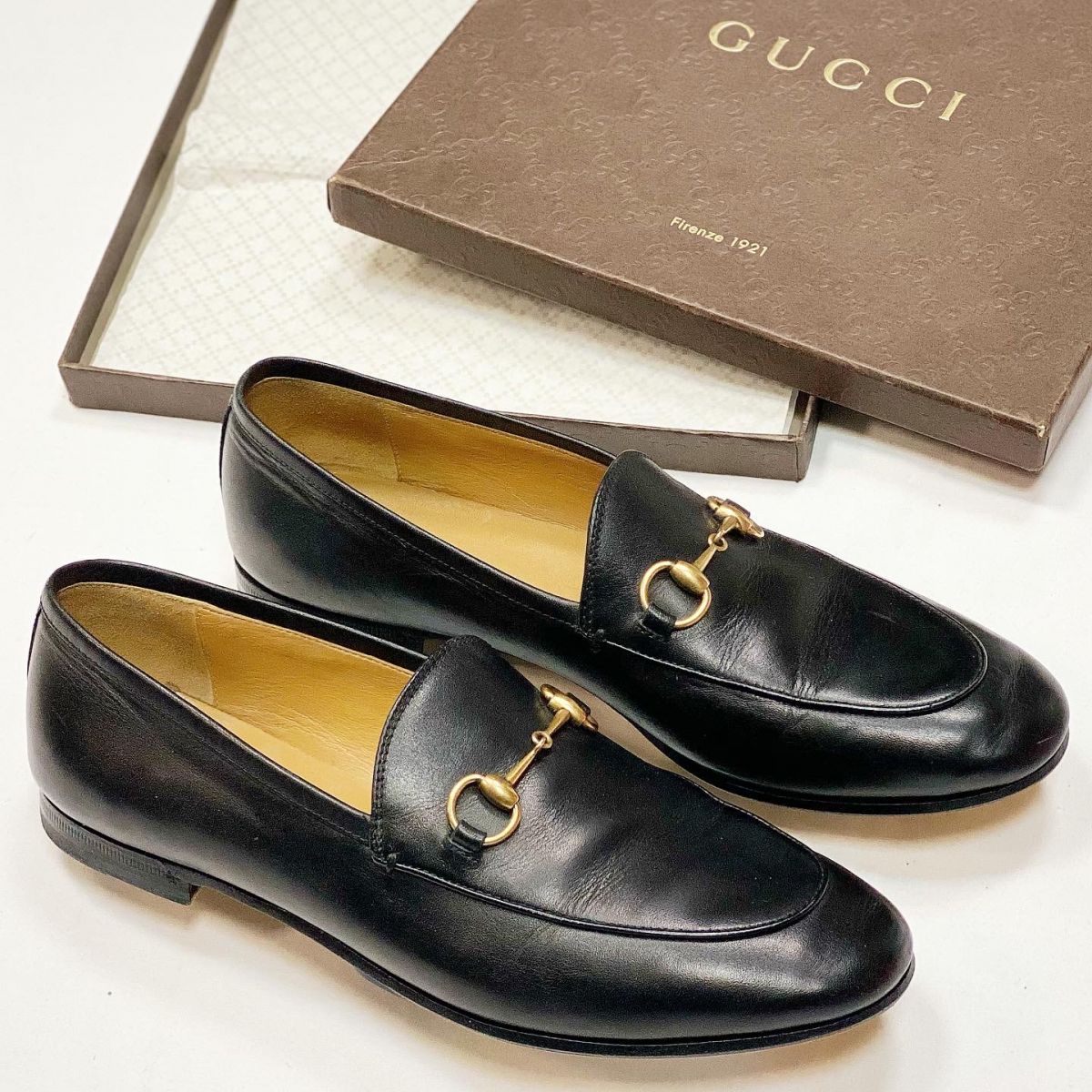 Лоферы Gucci размер 37.5 цена 23 078 руб 