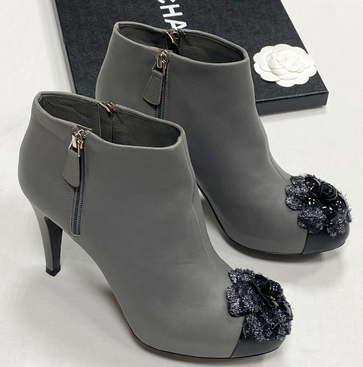 Ботильоны Chanel размер 40 цена 15 655 руб